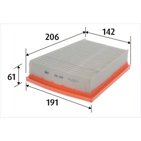 Luftfilter 585909 von VALEO günstig für 13,98&nbsp;&euro; online kaufen