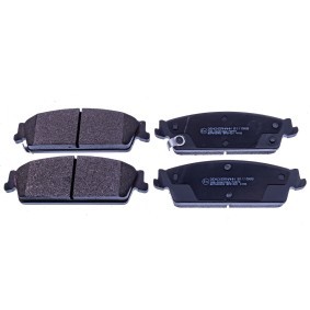 DENCKERMANN B111568 Pastillas de freno GMC YUKON (GMT900) 6.2 409 cv Motor otto