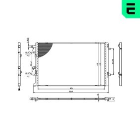 ERA 673590 Kühler RENAULT Megane 4 Grandtour (K9A/M/N_) 1.6 115 PS Otto