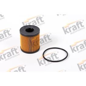 KRAFT 1702101 Filtro de aceite CITROËN C4 Coupé (LA_) 1.6 109 cv Motor otto