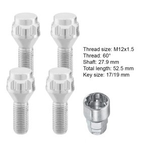 Comprar Tornillos antirrobo de RIDEX 100092L0003 a bajo precio de 19,00&nbsp;&euro;