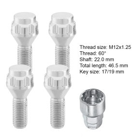 RIDEX 100092L0004 Bulloni ruote e dadi ruota FIAT STILO Multi Wagon (192) 1.9 80 CV Diesel