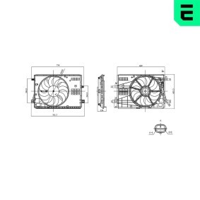 Kühlerlüfter von ERA 352160