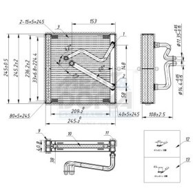 Acquista Evaporatore climatizzatore da MEAT & DORIA 997013 a buon mercato per soli 80,59&nbsp;&euro;