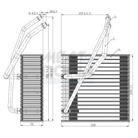 Acquista Evaporatore climatizzatore da MEAT & DORIA 997139 a buon mercato per soli 97,11&nbsp;&euro;