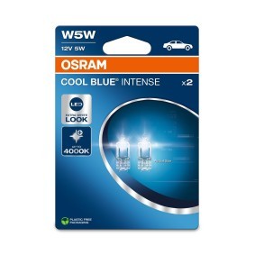 OSRAM 2825CBN-2BL Glødelampe nummerskiltlys MAZDA 323 F 6 (BJ) 1.6 95 hk Bensinmotor