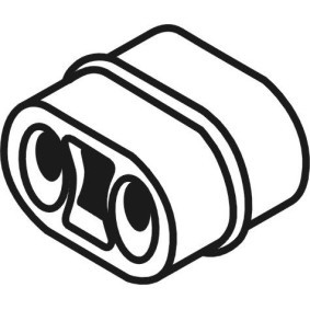 VEGAZ OG-123 Supporto marmitta OPEL Zafira A (T98)