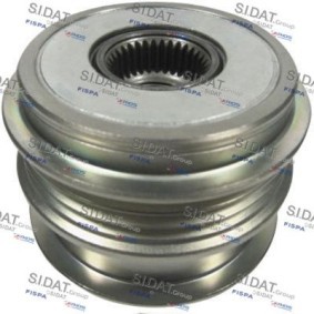 SIDAT 455250 Freilauf Lichtmaschine RENAULT Clio 4 Schrägheck (BH_) 1.2 72 PS Otto