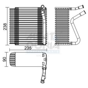 Acquista Evaporatore climatizzatore da MEAT & DORIA 997005 a buon mercato per soli 85,36&nbsp;&euro;