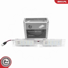 ESEN SKV 72SKV533 Luce targa OPEL ADAM