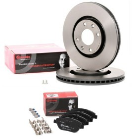 BREMBO BRB3405N0056 Bromssats PEUGEOT 207 SW (WK_) 1.6 90 hk Diesel