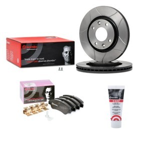 BREMBO BRB3405N0159 Bromssats PEUGEOT 207 SW (WK_) 1.6 90 hk Diesel