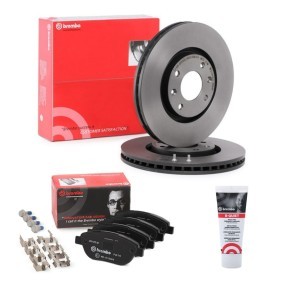 BREMBO BRB3405N0179 Bromssats PEUGEOT 207 SW (WK_) 1.6 90 hk Diesel