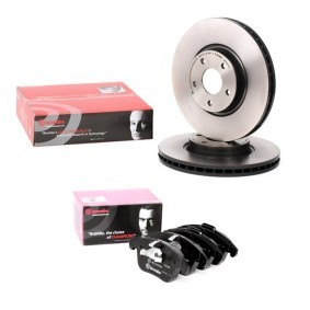 BREMBO BRB3405N0248 Kit dischi e pastiglie FORD MONDEO 4 (BA7) 2.2 175 CV Diesel