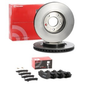 BREMBO BRB3405N0253 Bromssats NISSAN X-TRAIL (T32) 2.0 141 hk Bensinmotor