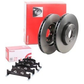 BREMBO BRB3405N0296 Bromssats AUDI A4 B9 Sedan (8W2, 8WC) 3.0 354 hk Bensinmotor