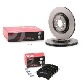 BREMBO BRB3405N0351 Bromssats AUDI A4 B9 Sedan (8W2, 8WC) 3.0 354 hk Bensinmotor
