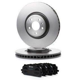 BREMBO BRB3405N0417 Bromssats AUDI A4 B9 Sedan (8W2, 8WC) 3.0 354 hk Bensinmotor