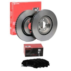 BREMBO BRB3405N0465 Bromssats NISSAN X-TRAIL (T32) 2.0 141 hk Bensinmotor