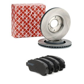 FEBI BILSTEIN FBL3405N0007 Bromssats PEUGEOT 207 SW (WK_) 1.6 90 hk Diesel