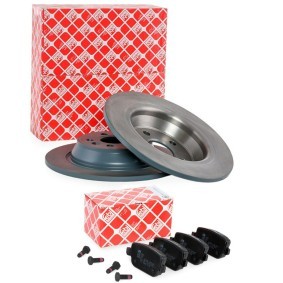 FEBI BILSTEIN FBL3405N0064 Kit dischi e pastiglie FORD MONDEO 4 (BA7) 2.2 175 CV Diesel