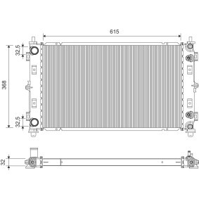Osta Jäähdytin, moottorin jäähdytys VALEO:llä 701453 edullisesti hintaan 144,81&nbsp;&euro;