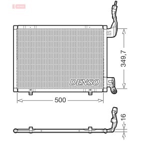 Compre Condensador, ar condicionado da DENSO DCN10064 a um preço baixo por 140,24&nbsp;&euro;