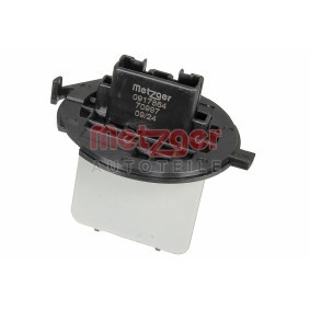 METZGER 0917864 Motstand kupevifte MAZDA 3 Hatchback (BM, BN)