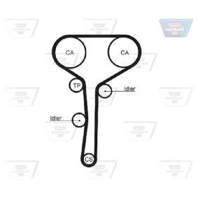 OPTIBELT ZRK 1183 Zahnriemen RENAULT Scénic 1 (JA0/1_, FA0_) 2.0 139 PS Otto