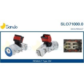 SANDO SLO71000.0 Blocchetto accensione RENAULT Twingo II Van / Hatchback (CNO_)