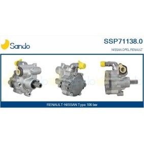 Osta Ohjaustehostimen pumppu SANDO:llä SSP71138.0 edullisesti hintaan 232,57&nbsp;&euro;
