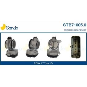 Drosselklappenstutzen für RENAULT von SANDO