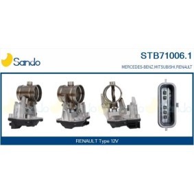 Drosselklappenstutzen für RENAULT von SANDO