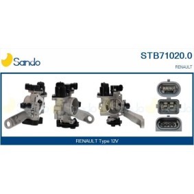 Drosselklappenstutzen für RENAULT von SANDO