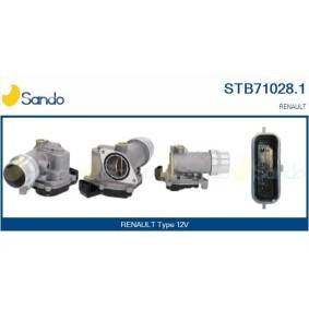 Drosselklappenstutzen für RENAULT von SANDO