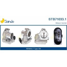 Drosselklappenstutzen für RENAULT von SANDO