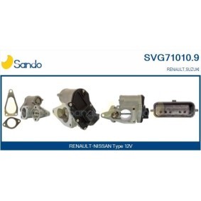 SANDO SVG71010.9 AGR Ventil RENAULT MEGANE 3 Grandtour (KZ0/1) 1.9 131 PS Diesel