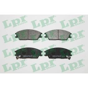 LPR 05P542 Bromsbelägg HYUNDAI ACCENT 1 (X-3) 1.3 60 hk Bensinmotor