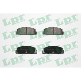 LPR 05P876 Bremseklosser MAZDA 6 Station Wagon (GY) 2.3 162 hk Bensinmotor