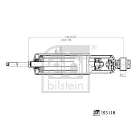 Osta Iskunvaimennin FEBI BILSTEIN:llä 193118 edullisesti hintaan 45,65&nbsp;&euro;