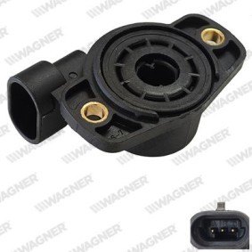 Drosselklappenpotentiometer THR00001 VOLVO V40 Kombi von WAGNER