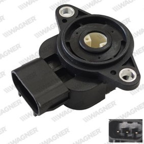 WAGNER THR00032 Gasspjeld sensor MAZDA 323 F 6 (BJ) 1.6 95 hk Bensinmotor