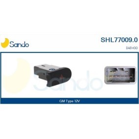 SANDO SHL77009.0 Interruttore, lampeggiatore d'emergenza CHEVROLET