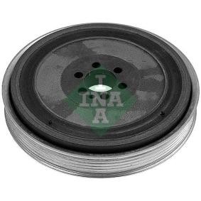 INA 544 0028 10 Riemenscheibe, Kurbelwelle ALFA ROMEO 159 Sportwagon (939) 2.4 200 PS Diesel