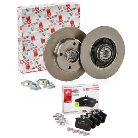 FERODO FRD3405N0007 Bromssats PEUGEOT 207 SW (WK_) 1.6 90 hk Diesel