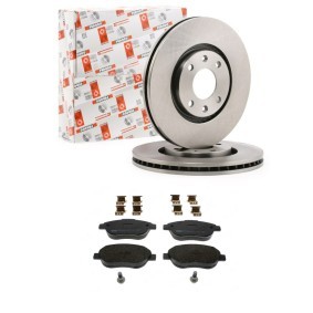 FERODO FRD3405N0009 Bromssats PEUGEOT 207 SW (WK_) 1.6 90 hk Diesel