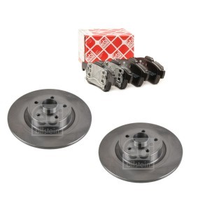 FEBI BILSTEIN FBL3405N0124 Bremsscheiben und -beläge RENAULT ESPACE 4 (JK0/1) 2.0 131 PS Diesel