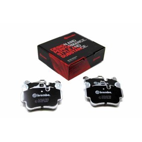 BREMBO 07.B314.85 Høyytelse bremsebelegg PORSCHE