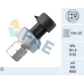 FAE 15800 Druckschalter, Klimaanlage FIAT GRANDE PUNTO (199) 1.3 69 PS Diesel
