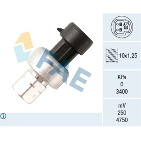 FAE 15811 Druckschalter, Klimaanlage OPEL Astra H Caravan (A04) 2.0 170 PS Otto